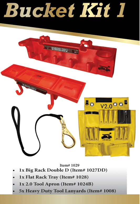 Line Work Bucket Products Bucket Kit 1 - 1029 - Buckets
