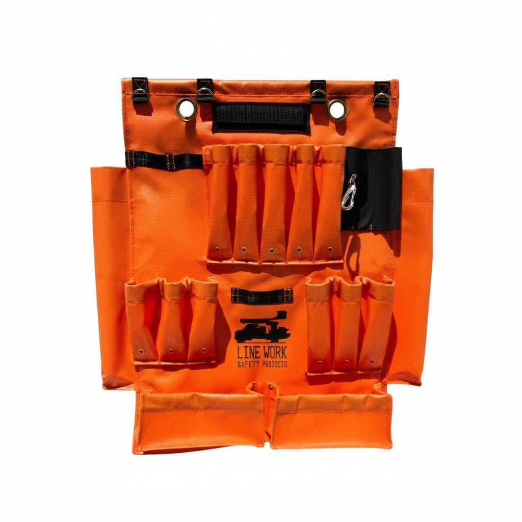Line Work Bucket Products Tool Apron W/3" Hooks - 1017B