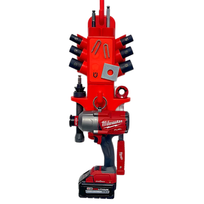 Line Work Linemen Socket Pocket W/One 3" Hook - 1015 - Buckets - J.L. Matthews Co., Inc.