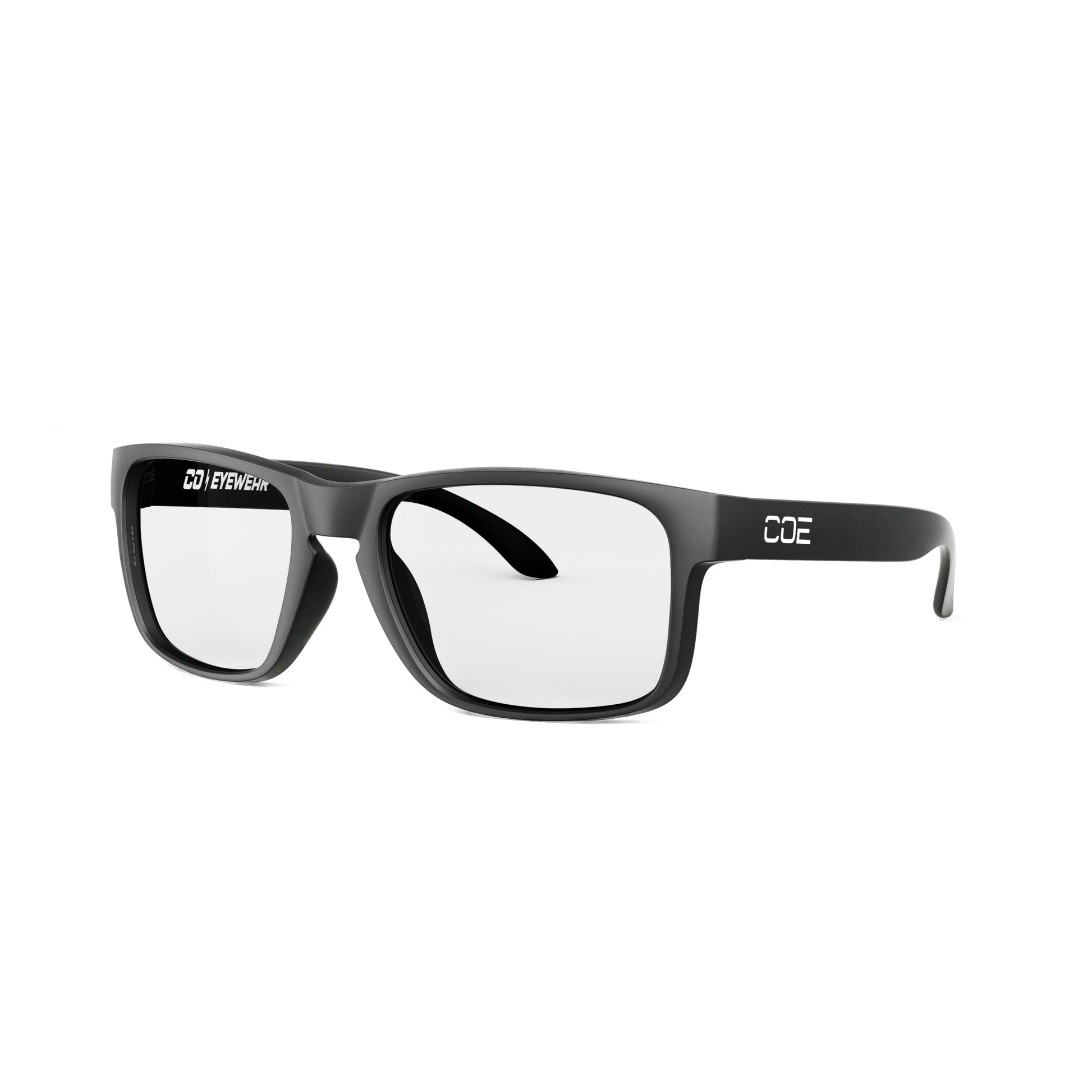 Loki Z87 Matte Black Eyewear-Clear