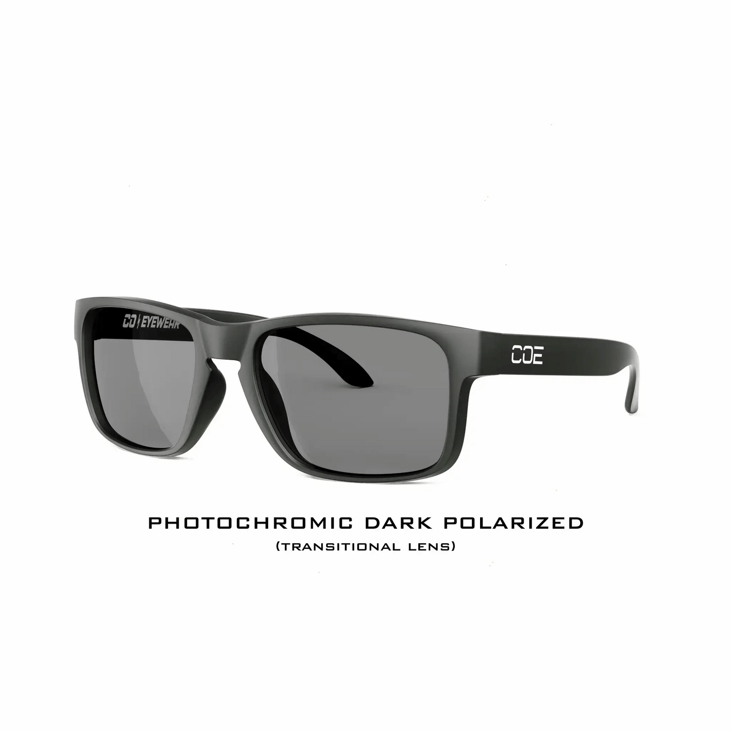 Loki Z87 Matte Black Photochromic - eyewear-J.L. Matthews Co., Inc.