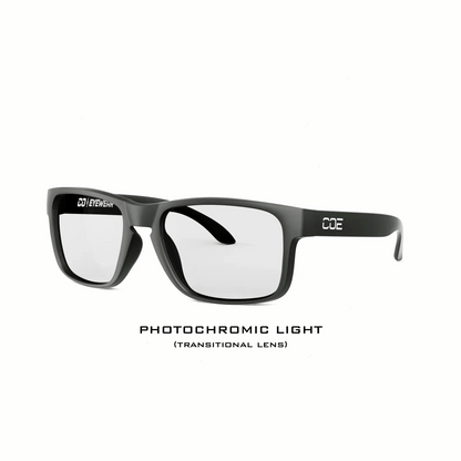 Loki Z87 Matte Black Photochromic - eyewear-J.L. Matthews Co., Inc.