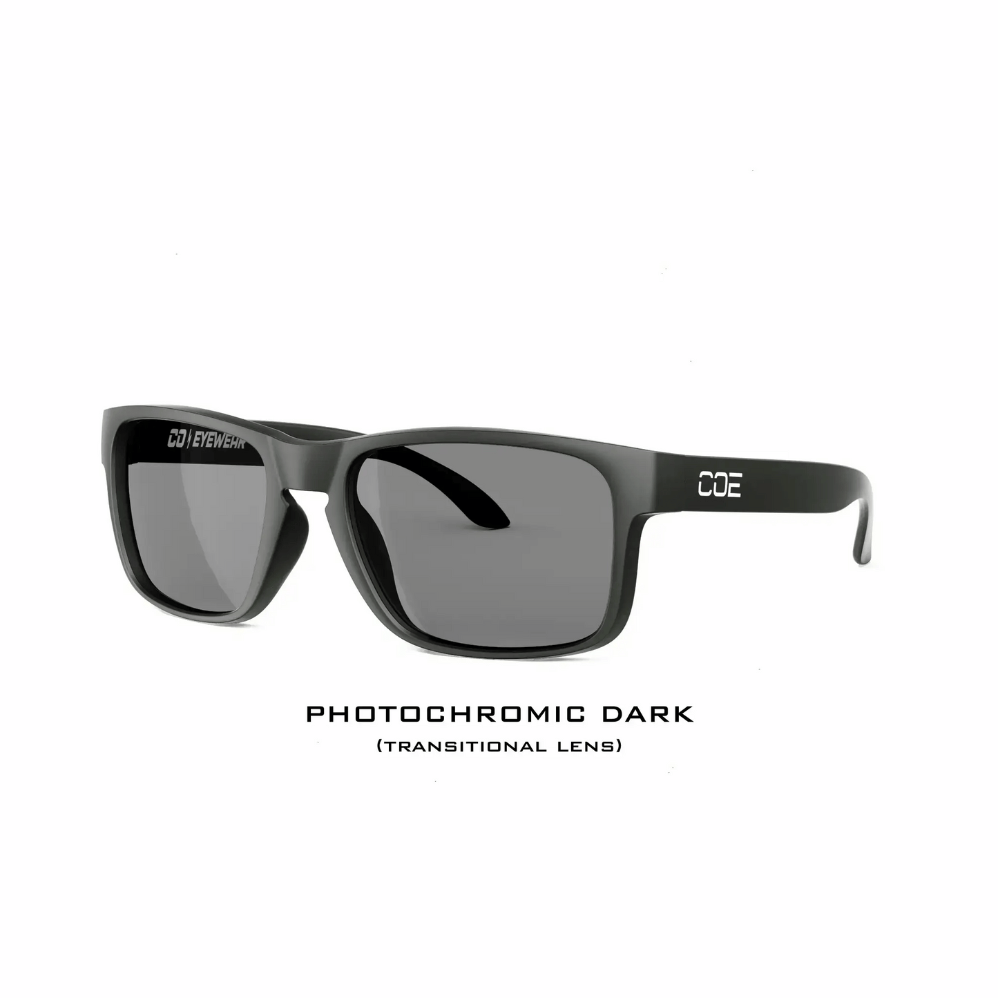 Loki Z87 Matte Black Photochromic - eyewear-J.L. Matthews Co., Inc.