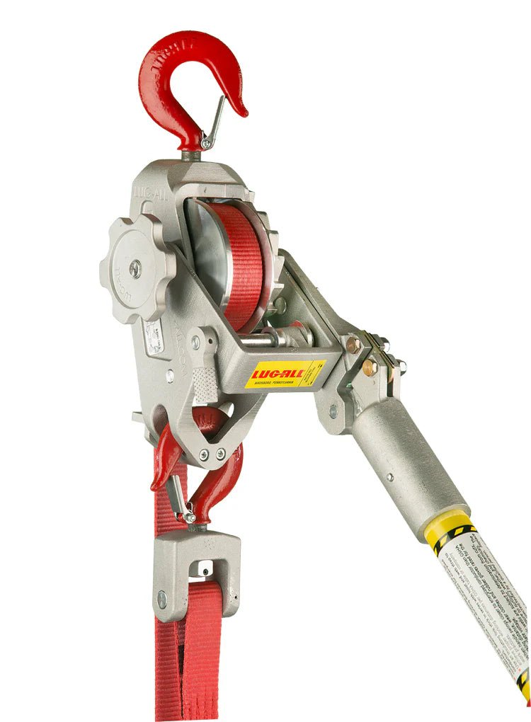 Lug-All Web Strap Winch Hoist
