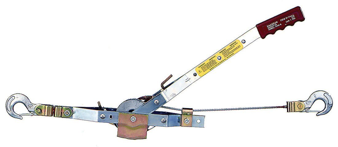 Maasdam 1 Ton Aluminum Alloy Ratchet Cable Puller - 144S - 6 - J.L. Matthews Co., Inc.