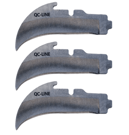 PRE - ORDER Madi Lockback Quick - Change 3pc Lineman Pointed Blade Pack - LB - QC3PK - 1P - J.L. Matthews Co., Inc.