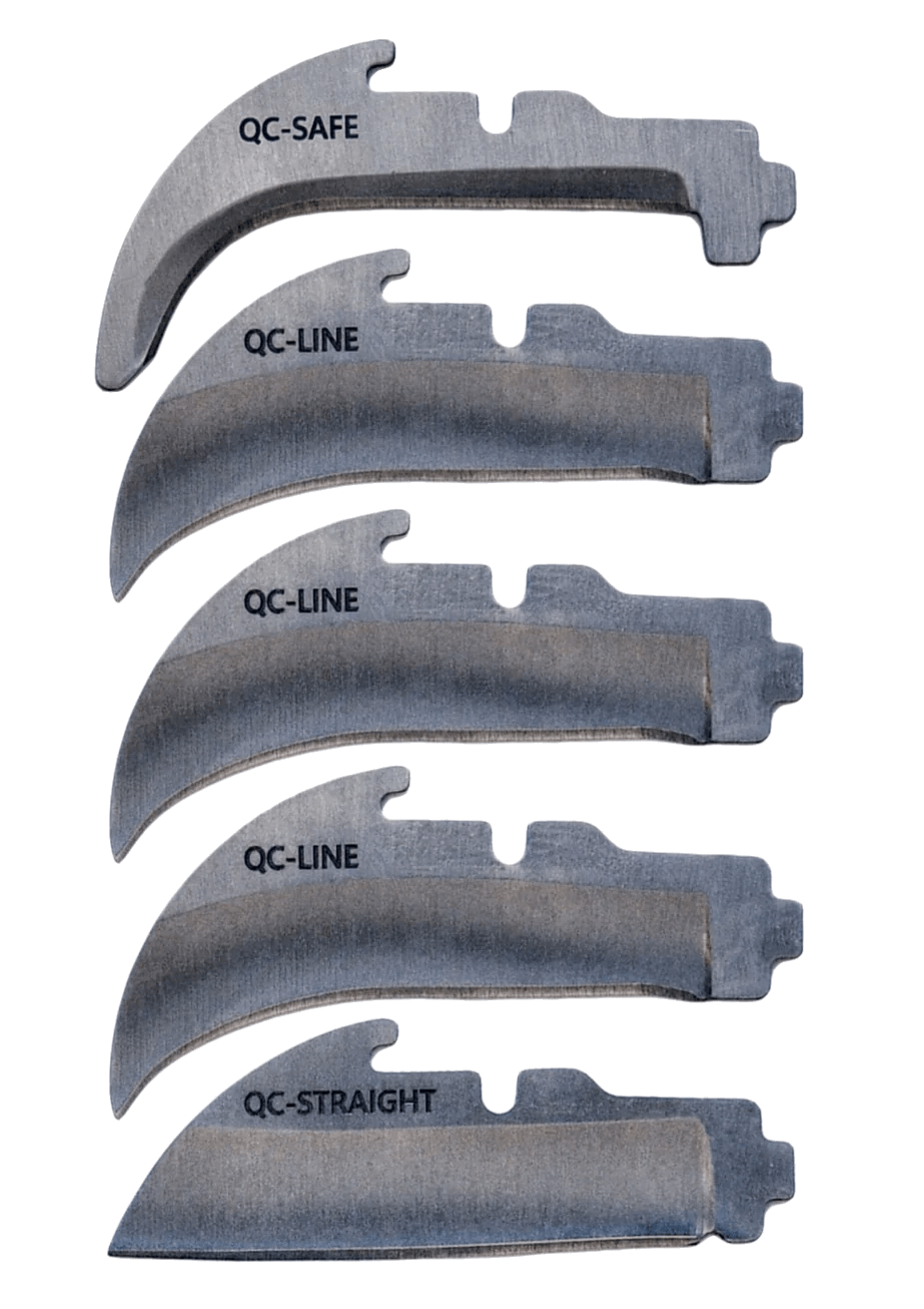 MADI Lockback Quick - Change Assorted 5pc Blade Pack 