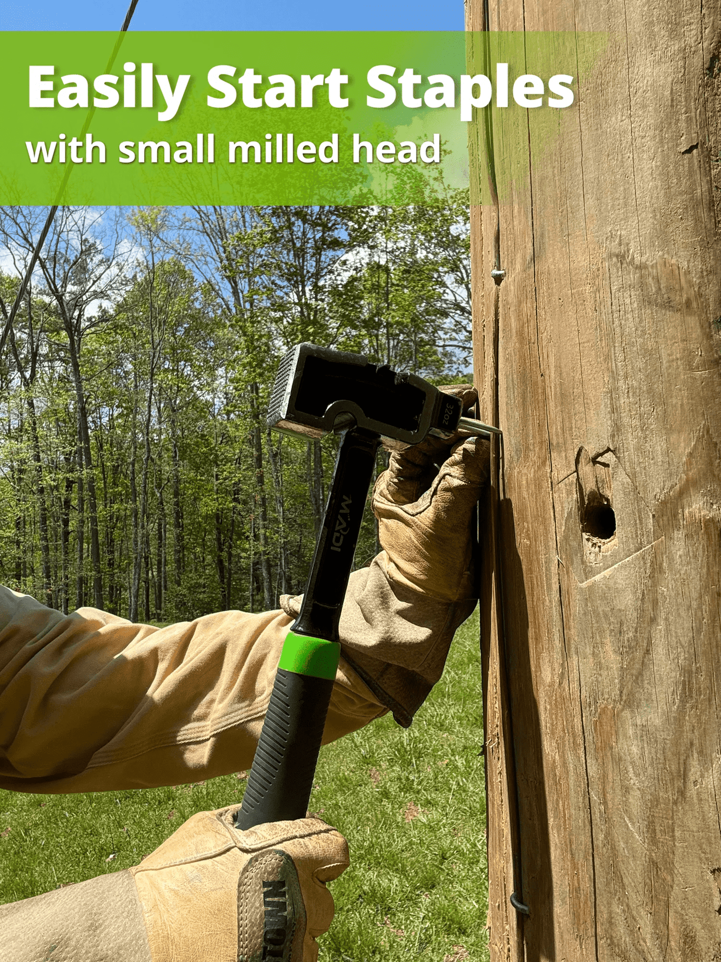 MADI All-Steel Milled Professional Hammer