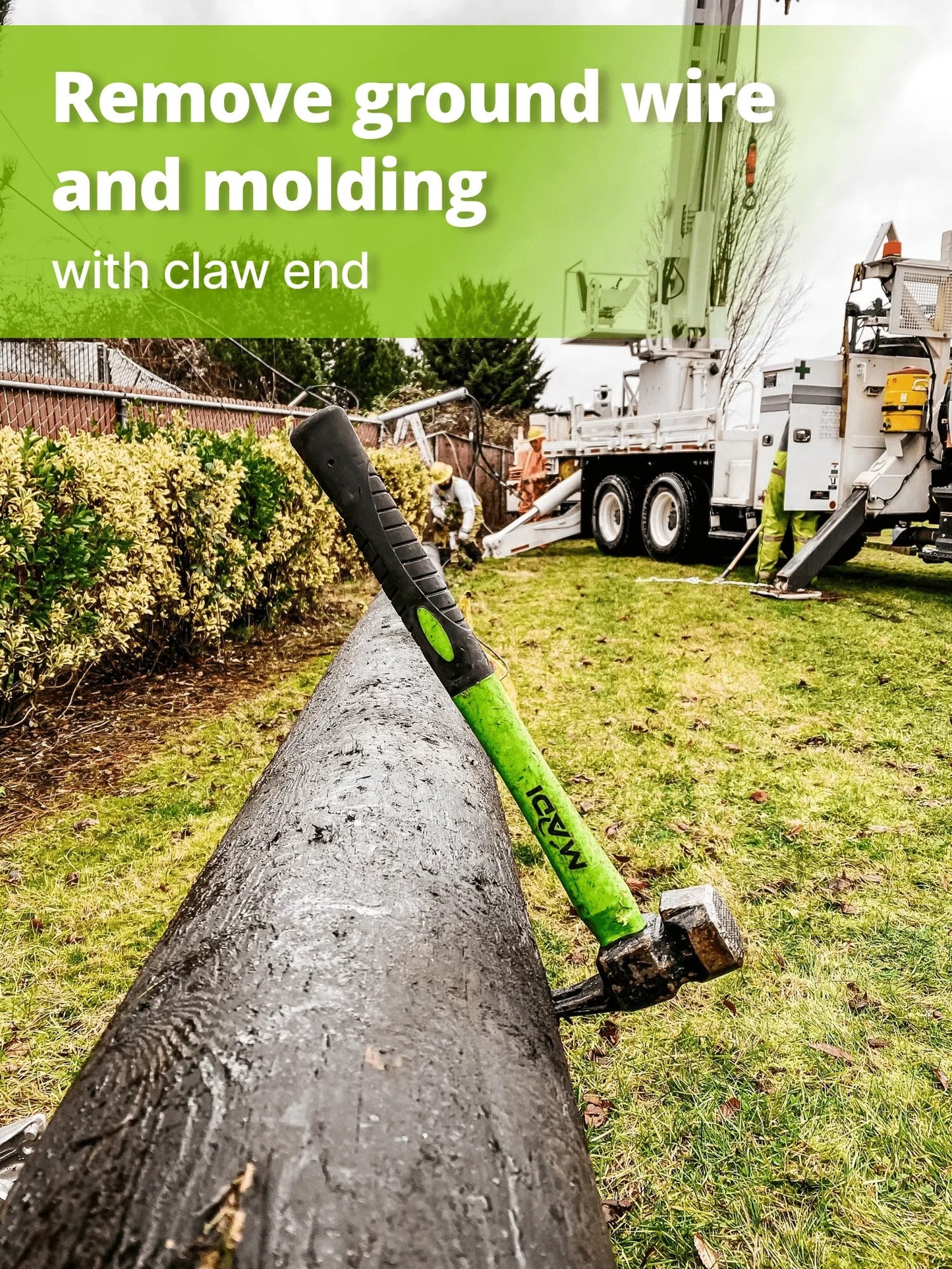 Claw Milled Lineman Hammer