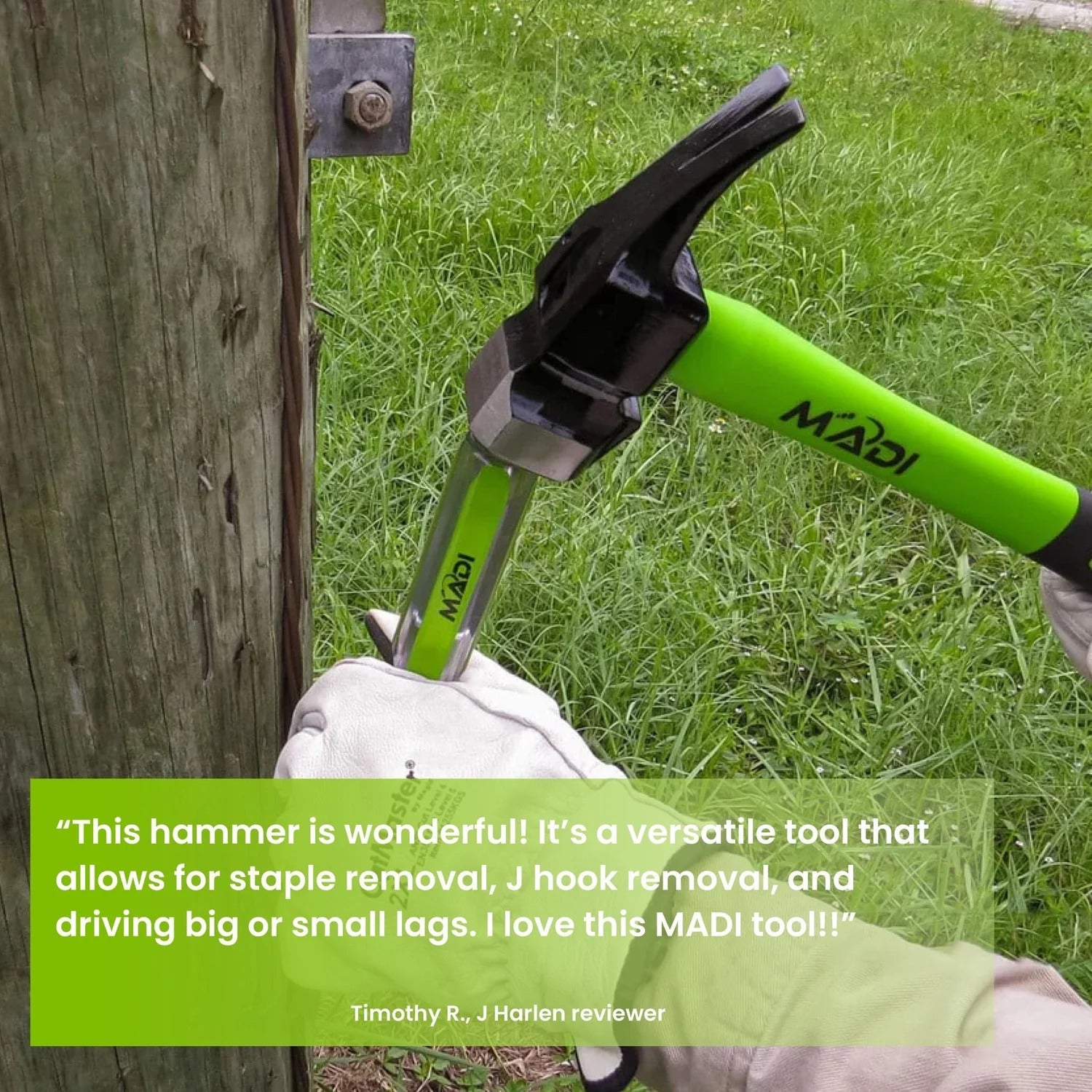 Claw Milled Hammer