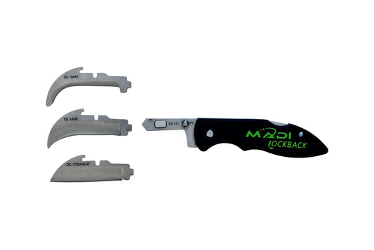 Madi Lockback Lineman Knife Quick Change Utility Knives - LB-QC