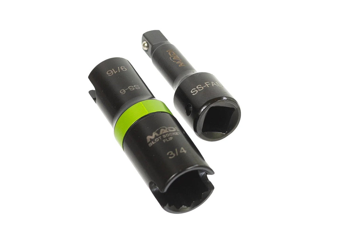 MADI Slot Socket Deep Flip Impact 3-in-1 Hex Sockets - SS-6