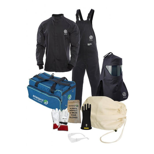 NSA 40 Cal Arcguard Arc Flash Kit with Gloves Safety Kit - KIT4SC40 - J.L. Matthews Co., Inc.