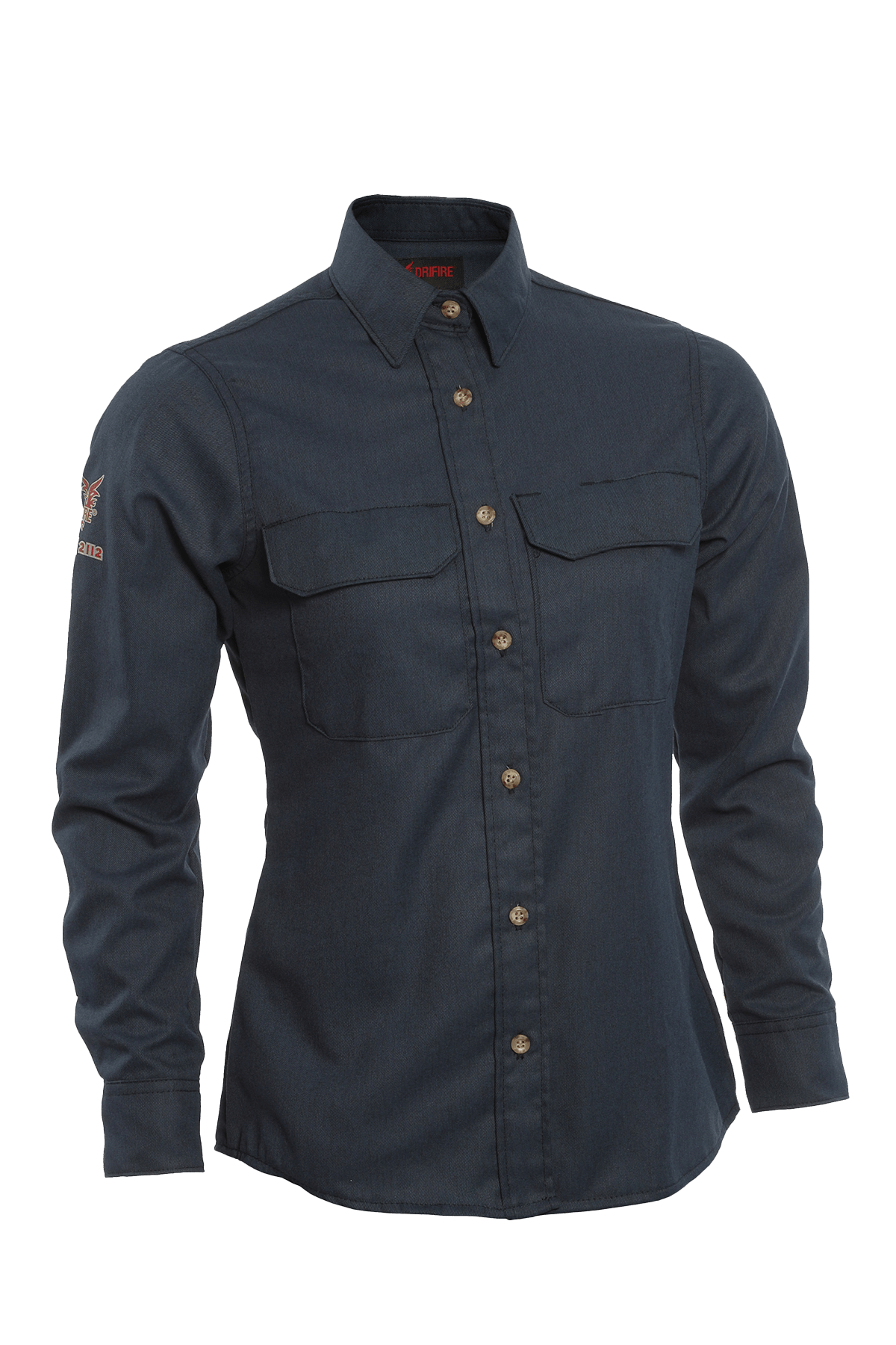 DRIFIRE DH Air FR Vented Work Shirt - Khaki and Blue - J.L. Matthews Co., Inc.