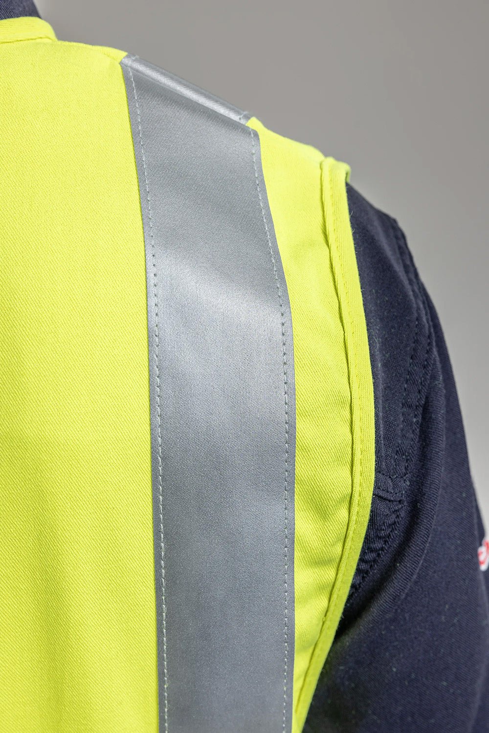 NSA DRIFIRE FR Hi-Vis Twill Class 2 Contractor Safety Waistcoat