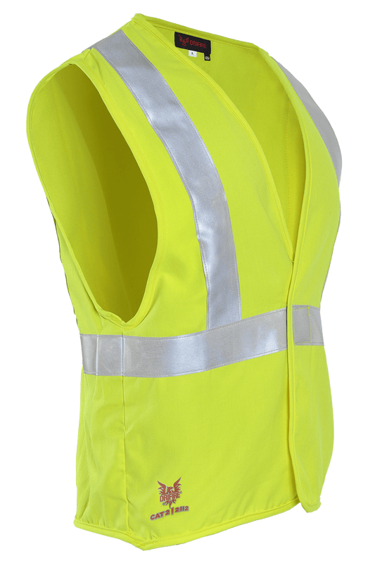 NSA DRIFIRE FR Safety Vest Hi - Vis Twill Class 2 Work Jacket - V20TV2V - J.L. Matthews Co., Inc.