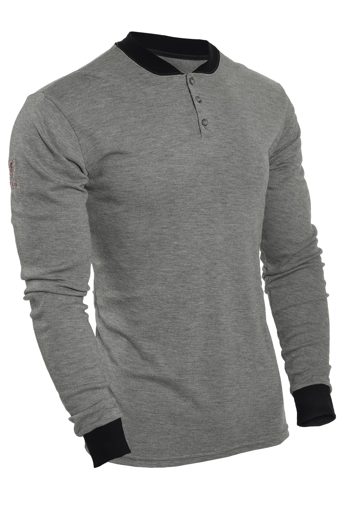 NSA DRIFIRE FR Long Sleeve Henley Mens Shirt - C541NGEBSLS