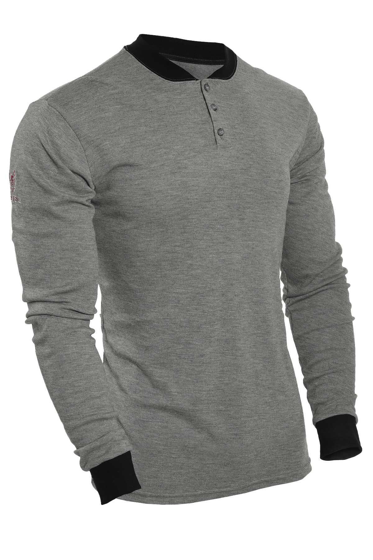 NSA DRIFIRE FR Long Sleeve Henley Mens Shirt - C541NGEBSLS