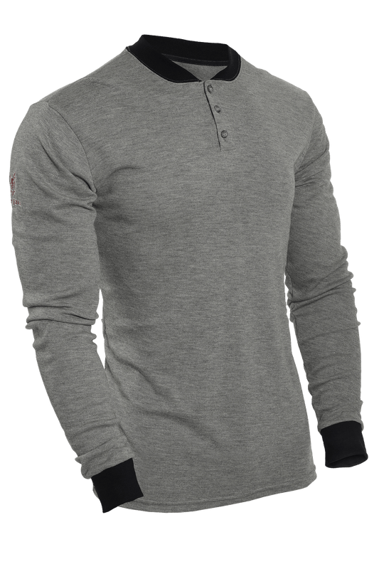 NSA DRIFIRE FR Long Sleeve Henley Mens Shirt - C541NGEBSLS