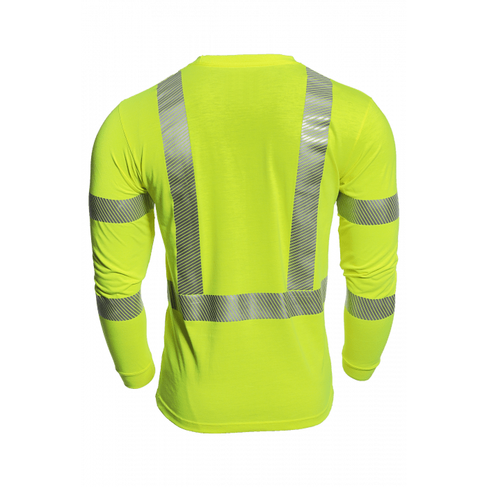 DRIFIRE Strongknit FR Long Sleeve Hi - Vis T-Shirt 