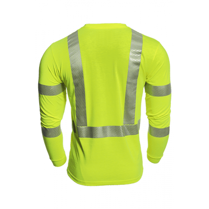 DRIFIRE Strongknit FR Long Sleeve Hi - Vis T-Shirt 