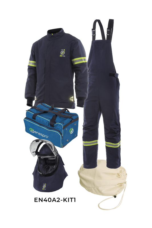 NSA - Enespro® Airlite Ascend™ 40 Cal Arc Flash Kit with Lift Front Hood - EN40A2 - Arc Flash Kit