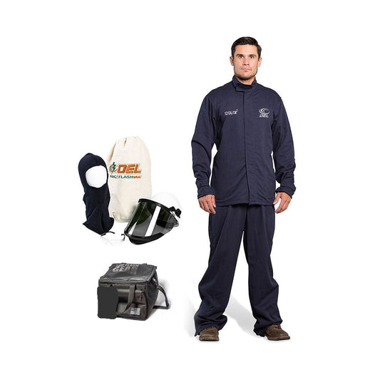OEL 12 CAL Arc Flash Kit Linemen Jacket & Bib Coverall Kit - AFW12-NJB