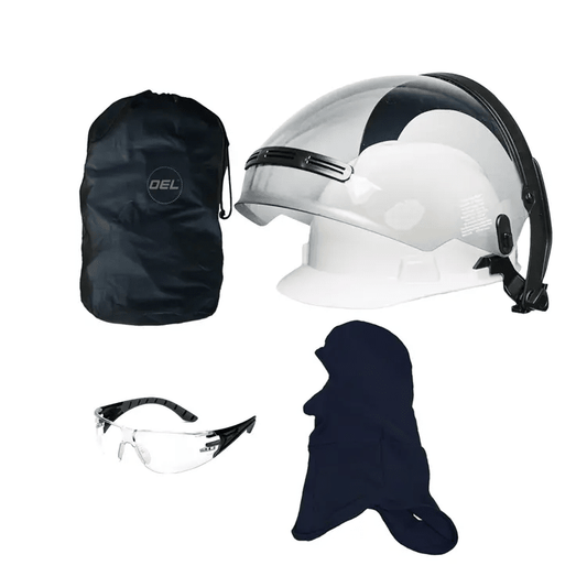 OEL 12 Cal Coverall Head Gear Kit Arc Flash PPE - AFW12-NFC