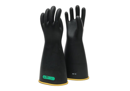 OEL Class 3 Rubber Gloves 16" Insulating Hand Glove - IRG-3-16-BY