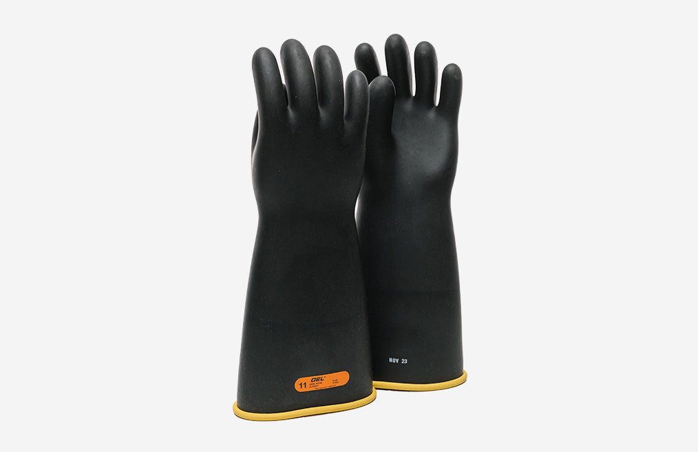 OEL Class 4 Rubber Gloves 18'' Insulating Hand Gloves - IRG-4-18-BY