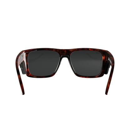 Outrigger Z87+ Gloss Black Tortoise - eyewear-J.L. Matthews Co., Inc.