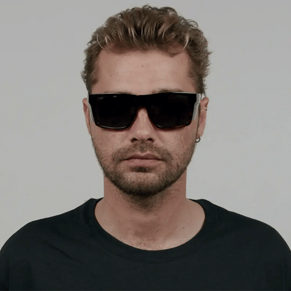 Outrigger Z87+ Gloss Black Tortoise - eyewear-J.L. Matthews Co., Inc.