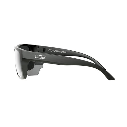 Outrigger Z87+ Matte Black - eyewear-J.L. Matthews Co., Inc.