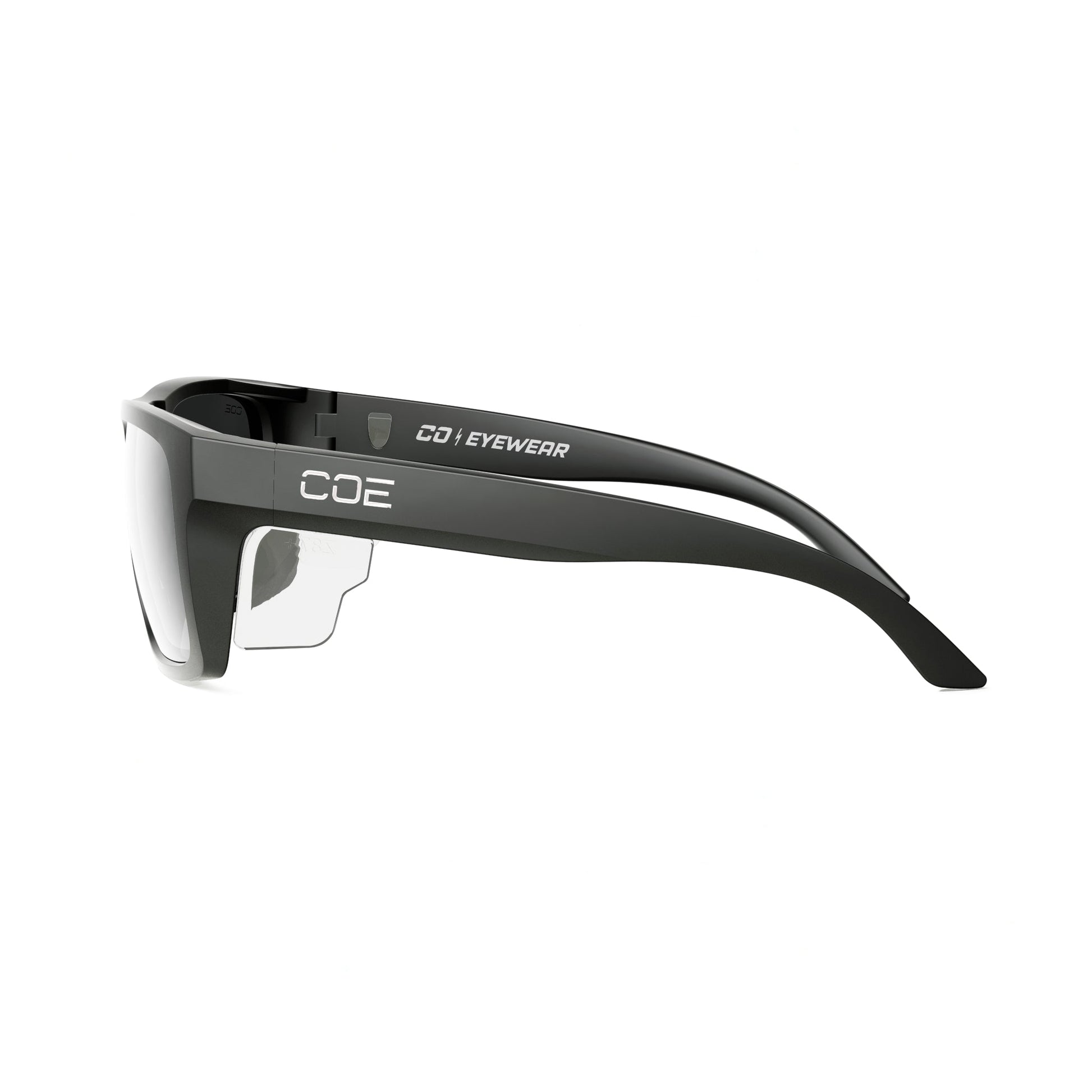 Outrigger Z87+ Matte Black Photochromic - eyewear-J.L. Matthews Co., Inc.