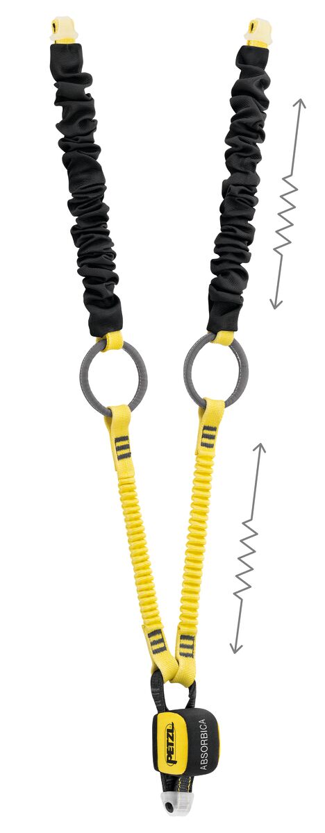 Petzl Absorbica - Y Tie - Back - L015AB00 - Lanyards
