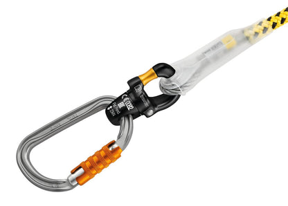 Petzl Reinforced Microflip Lanyard w/Carabiner