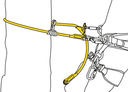 Petzl Microflip Reinforced Positioning lanyard L33-025