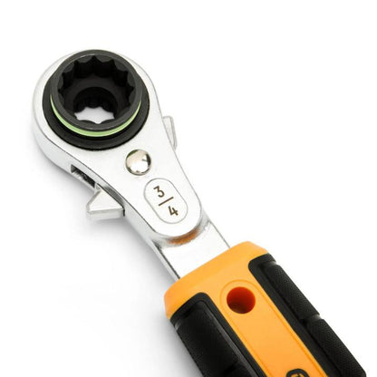 PRE-ORDER - Gearwrench Lineman 4-in-1 Insulated Ratcheting Box Wrench - GWULRW41 - Wrenches-J.L. Matthews Co., Inc.