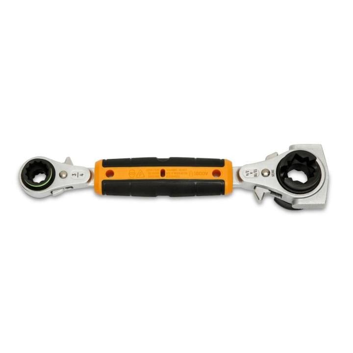 PRE-ORDER - Gearwrench Lineman 9-in-1 Insulated Ratcheting Wrench - GWULW91 - Wrenches-J.L. Matthews Co., Inc.