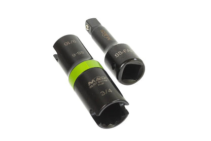 PRE-ORDER - MADI Slot Socket™ Deep Flip Impact 3-in-1 Hex: 9/16" and 3/4" - SS-6 - Sockets-J.L. Matthews Co., Inc.