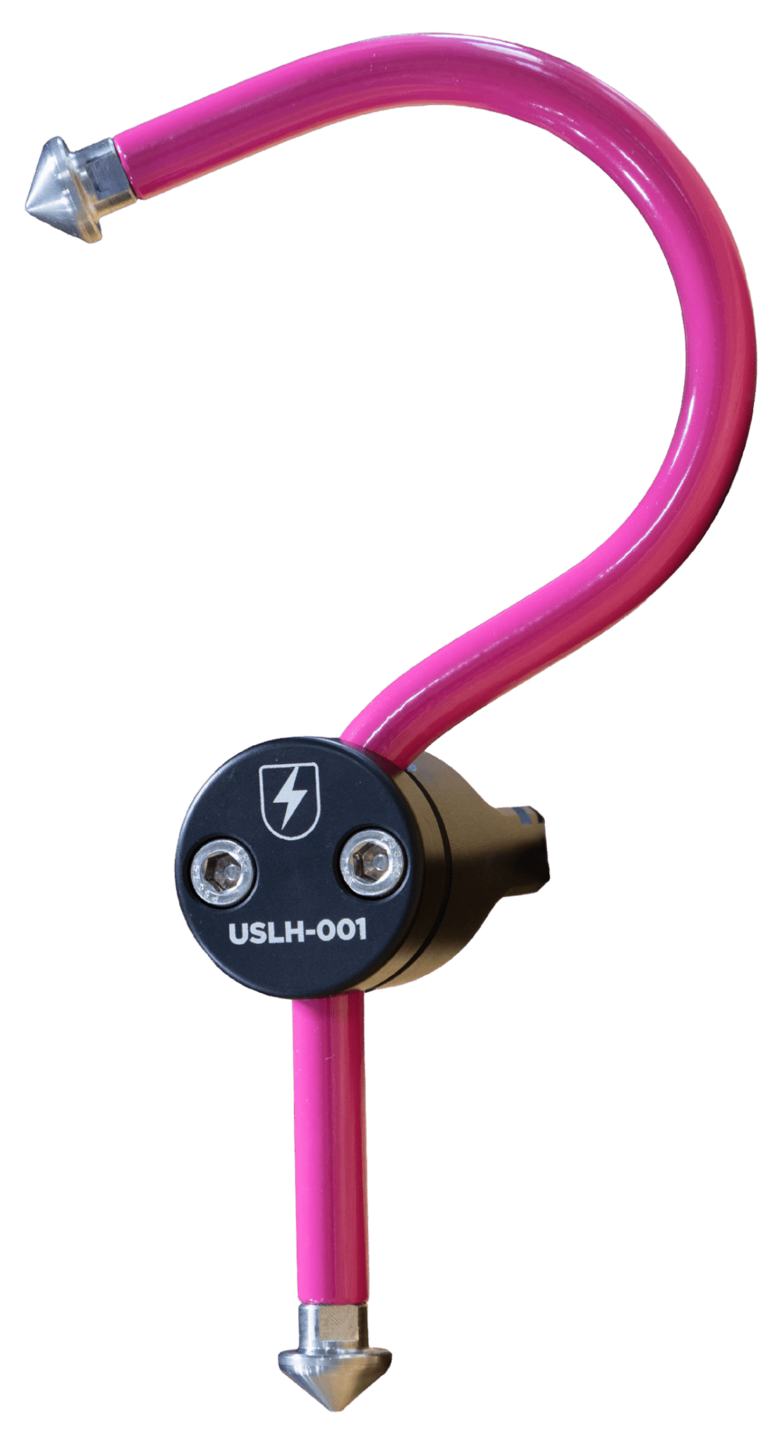 PRE-ORDER Utility Solutions Pink Longhorn Probe — Hi-Vis Hot Stick Attachment - USLH - Hot Sticks-J.L. Matthews Co., Inc.