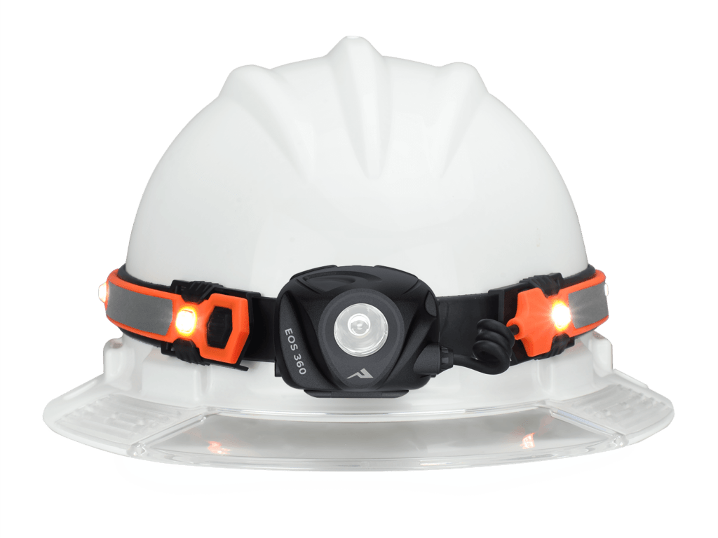 High Visibility Hardhat Headlamp