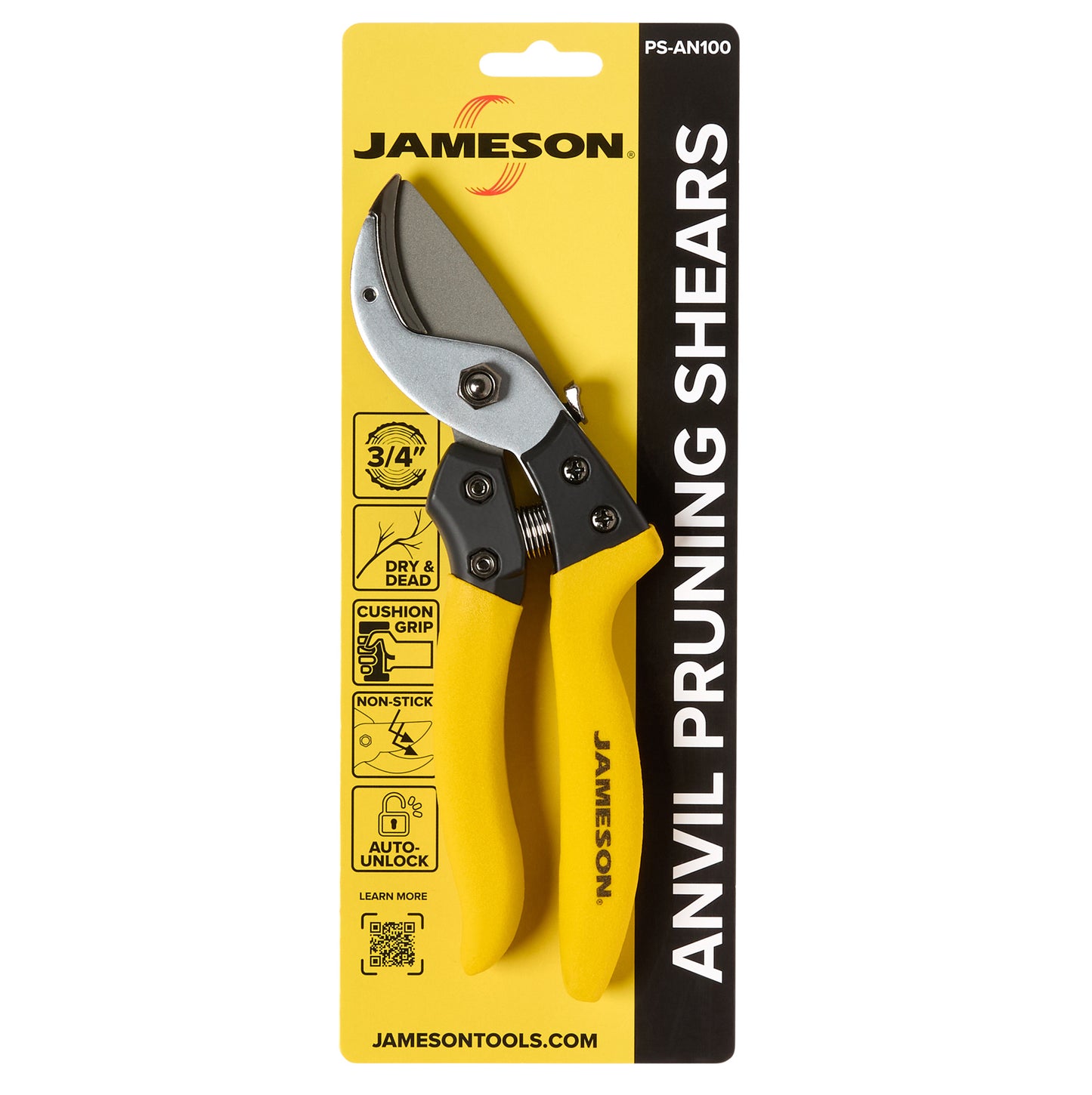 Jameson Anvil Pruning Shears - PS-AN100