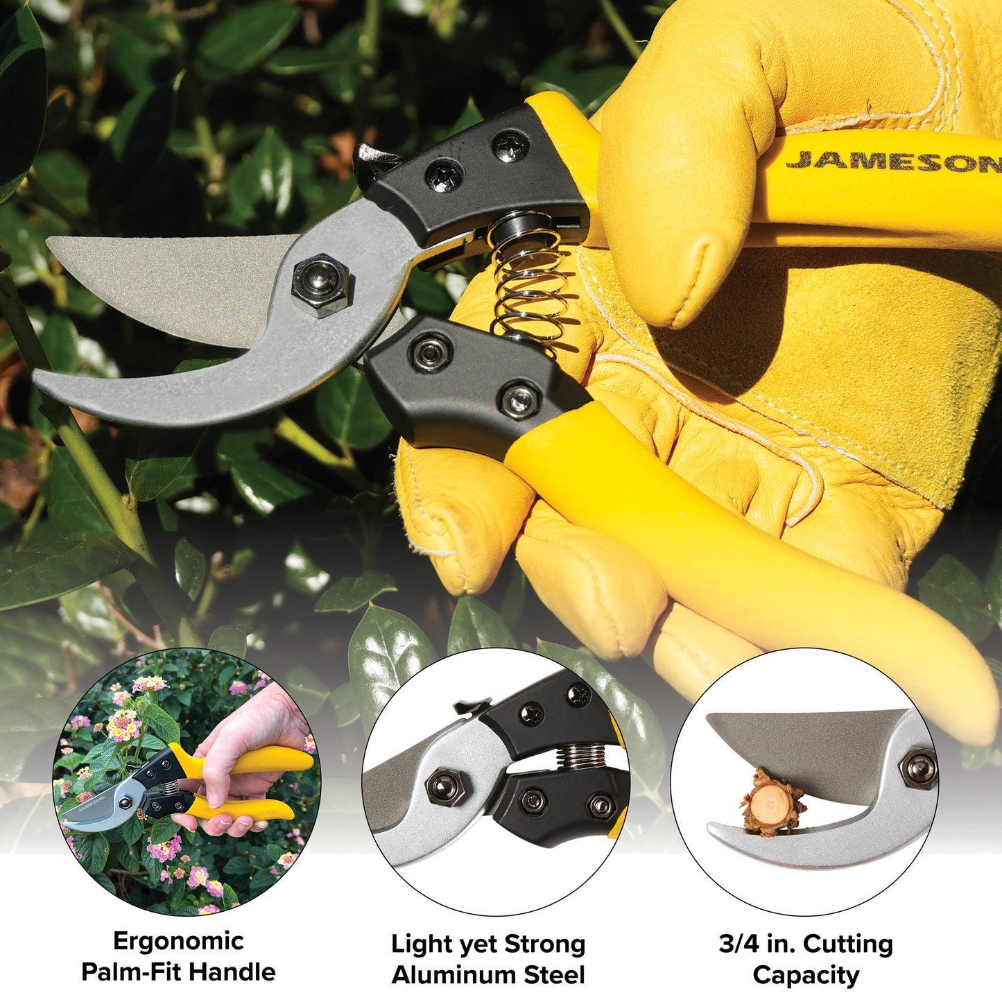 Jameson Bypass Pruning Shears - PS-BP100