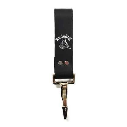 RudeDog USA Ironworker Snap Loop Leather Carabiner Clip -3007