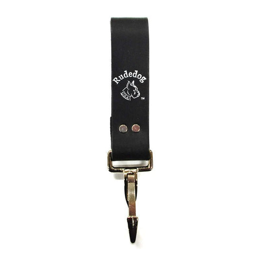 RudeDog USA Ironworker Snap Loop Leather Carabiner Clip -3007