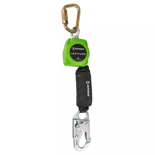 Safewaze 6' Single Leg Carabiner Retractable Snap Hook - 019-5044