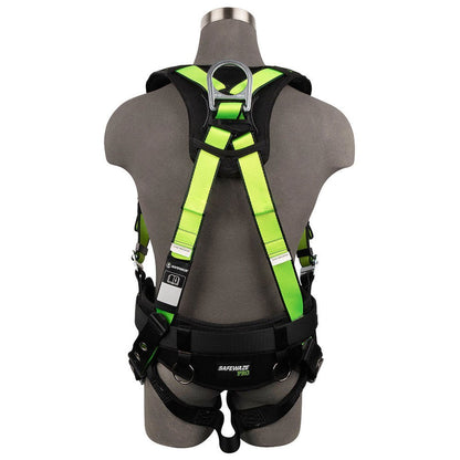 Safewaze Pro Construction Harness with Back Pad