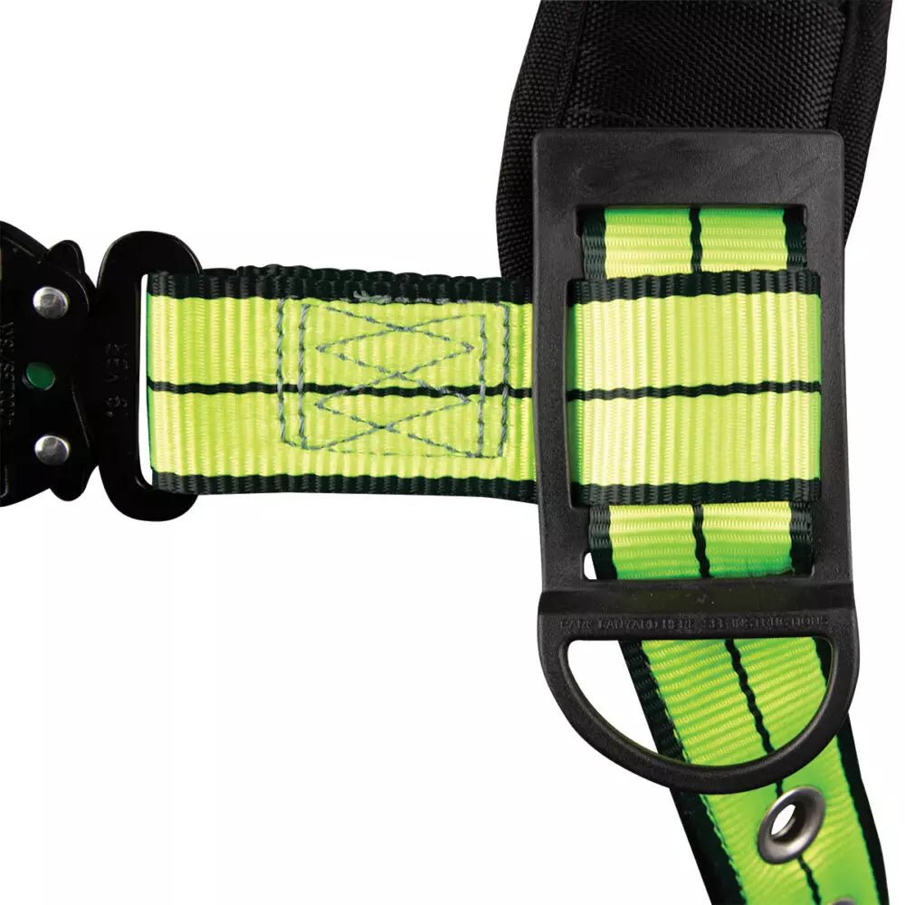 Safewaze Pro Flex Iron Workers Harness-Side positioning D-rings