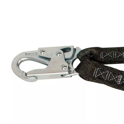 Safewaze Twin Leg 6' Shock Absorbing Lanyard with Rebar Hooks - FS586 - J.L. Matthews Co., Inc.